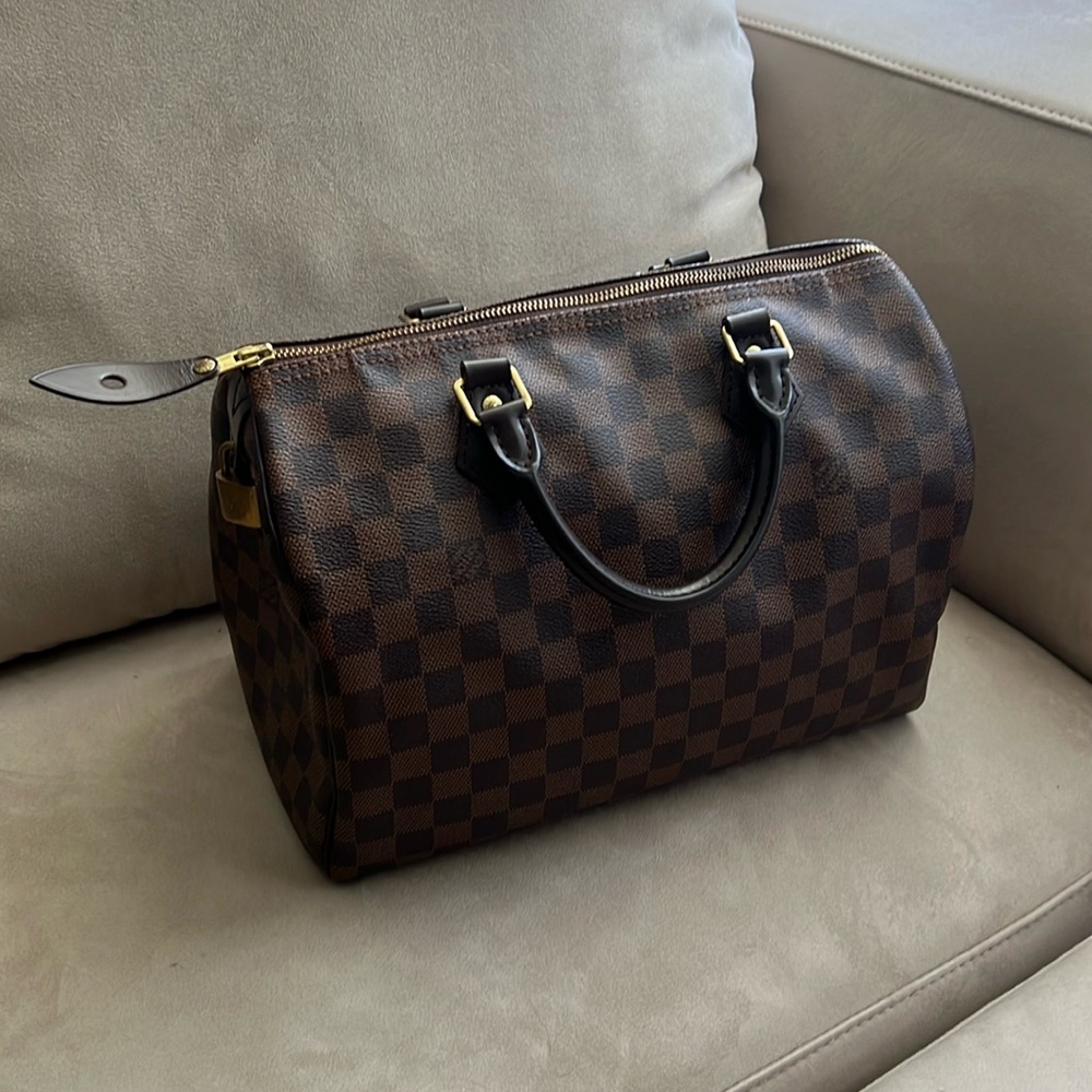Louis Vuitton Speedy 30 Damier Ebene
